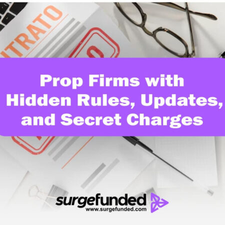 Prop Firms with Hidden Rules, Updates, and Secret Charges